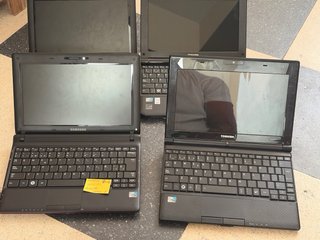 Lote 5 portátiles Samsung y Toshiba