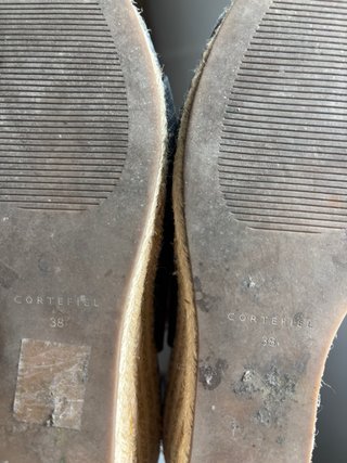 Sandalias cuña Cortefiel grises
