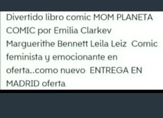 COMIC MOM PLANET planeta comic