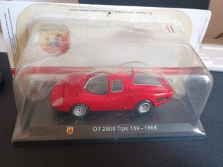 Modellino Abarth OT 2000 Tipo 139 - 1968