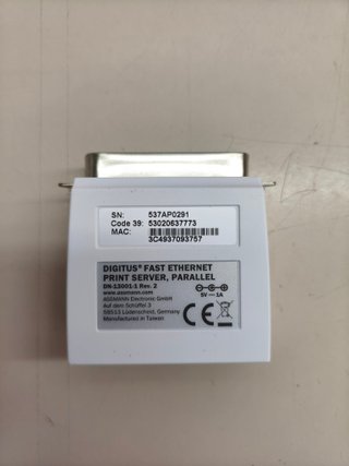 Servidor de Impresión DIGITUS Fast Ethernet Parale
