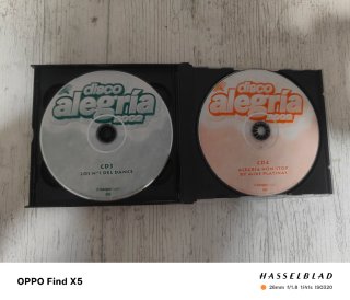 4 CDs Disco Alegría 2002