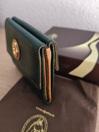 Cartera piel pequeña verde, El Potro