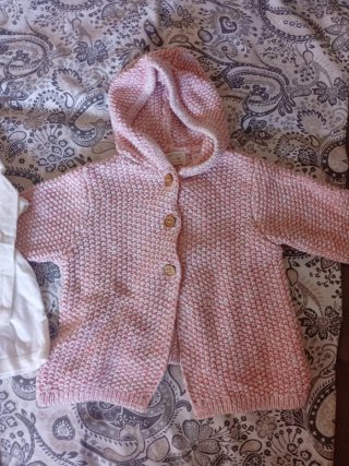 Conjunto bebé niña : rebeca y leggins