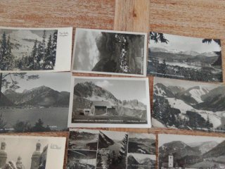 Lote Postales Antiguas Alemán Posguerra - años 50