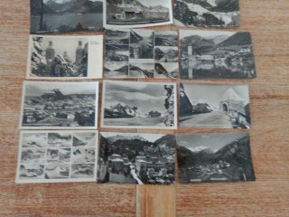 Lote Postales Antiguas Alemán Posguerra - años 50