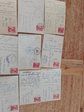 Lote Postales Antiguas Alemán Posguerra - años 50