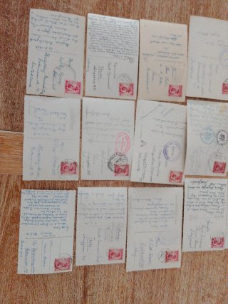 Lote Postales Antiguas Alemán Posguerra - años 50