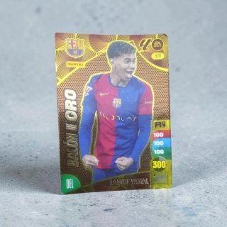 Carta Lamine Yamal Balón de Oro 24-25