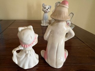 Lote 5 Figuras Porcelana Vintage