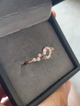 Anillo Morganita Natural