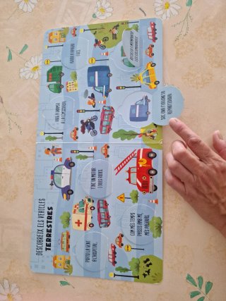 Cuento infantil vehículos