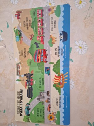 Cuento infantil vehículos