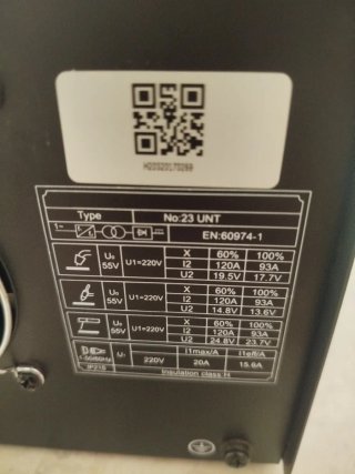 Soldador Inverter HZXVOGEN 200A MIG