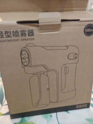 Pistola pulverizadora desinfectante S800