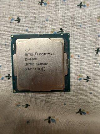 Procesador Intel Core i3-8100
