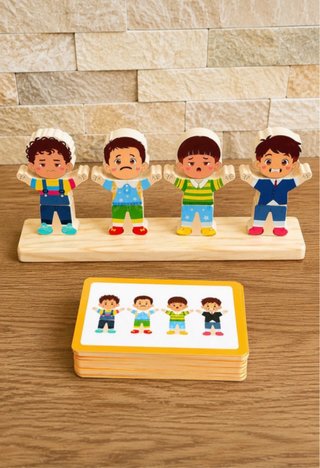 Juego de mesa educativo emociones