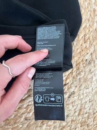 Forro Polar The North Face Mujer Negro
