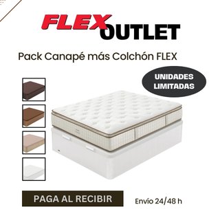 OFERTA Pack Canapé + Colchón Flex NUEVOS 180x190