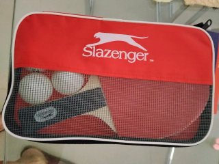 Raquetas de Ping Pong Slazenger con Pelotas