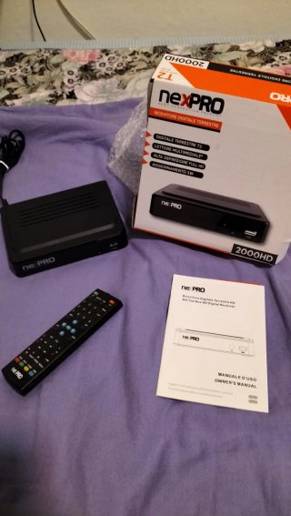 nexPRO 2000HD Decoder Digitale Terrestre T2