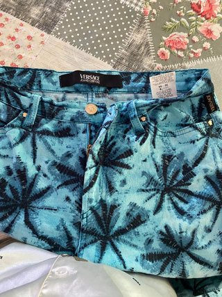 Jeans Versace fantasia blu