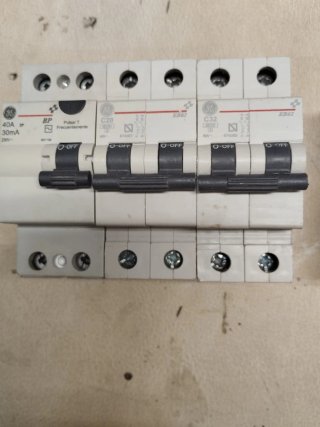 Conjunto diferencial y magnetotérmicos