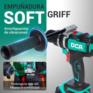 Taladro Percutor DCA 20V Sin Escobillas NUEVO