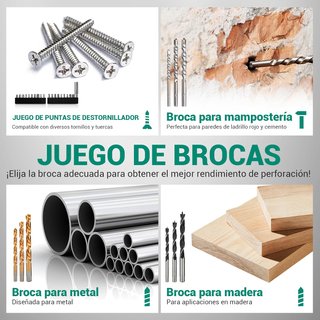 Taladro Percutor DCA 20V Sin Escobillas NUEVO