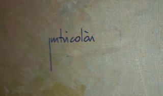 Cuadro Original firmado por Just Nicolás 103x85