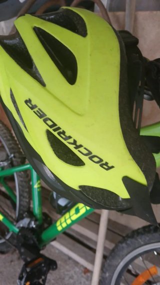 Bicicleta Monty Verde y Negra