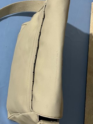 Borsa a tracolla Lacoste beige