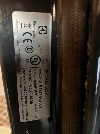 Forno Electrolux con vapore