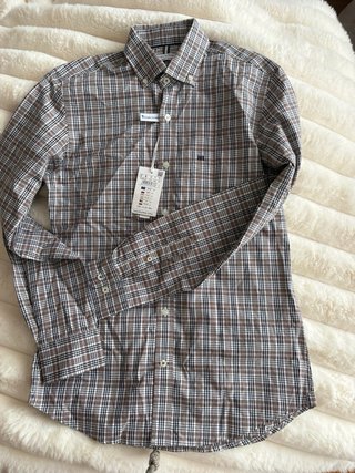 Camisa Pedro del Hierro cuadros Nueva
