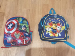 Maleta infantil Avengers y Paw Patrol