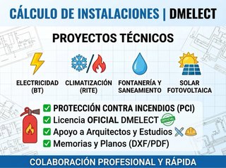 Cálculo de Instalaciones DMELECT | Ingeniero