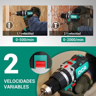 Taladro Percutor Sin Escobillas DCA 20V NUEVO