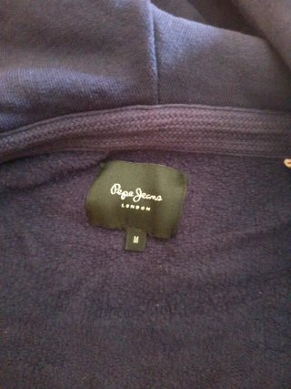 Sudadera Pepe Jeans azul con capucha
