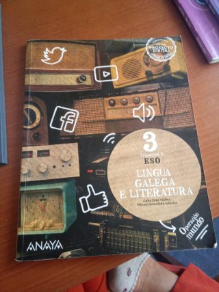 Lengua y Literatura 3ESO. Trimestre 2 y 3. Anaya