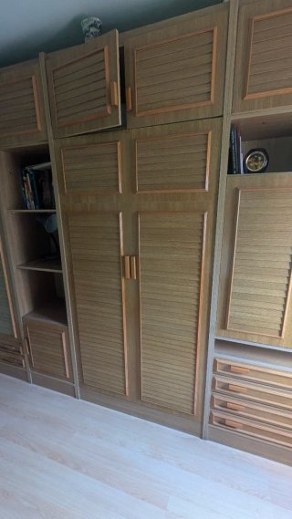 Armario con cama abatible