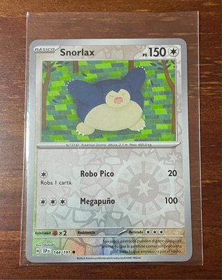 Pack 5 Cartas Pokémon Reverse Holo