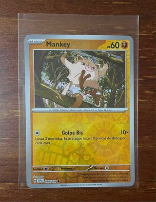 Pack 5 Cartas Pokémon Reverse Holo
