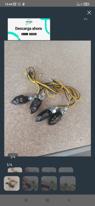 Intermitentes LED Homologados Moto