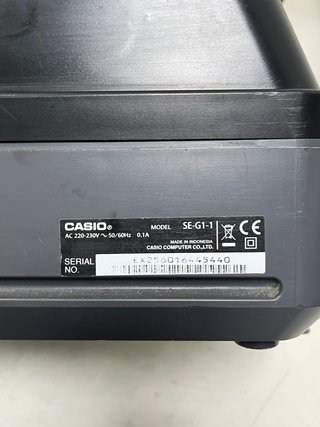 Caja Registradora Casio Electrónica