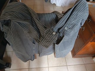 Camicia a righe uomo