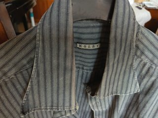 Camicia a righe uomo