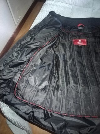 Chaqueta de moto ARMURE negra usada dos veces XL42