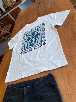 Camiseta Quiksilver Blanca Talla L