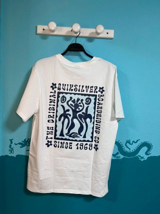 Camiseta Quiksilver Blanca Talla L