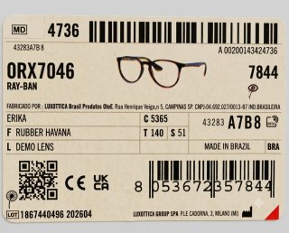 Gafas Ray-Ban Erika Mate-Habana Gafas | Nuevas
